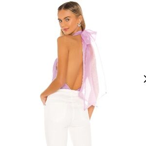 Lovers and Friends DARLING BODYSUIT in Lilac